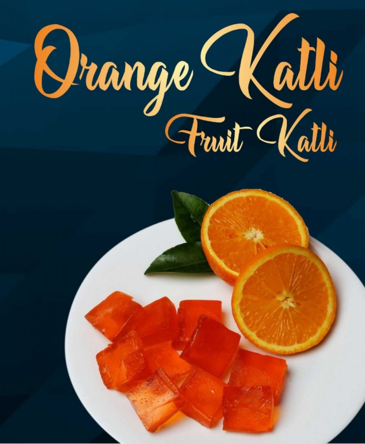 Delicious Orange Katli (Delivery Available Pan India) 
